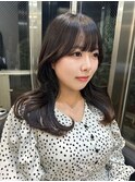 くびれヘア/レイヤーカット/顔周りレイヤー