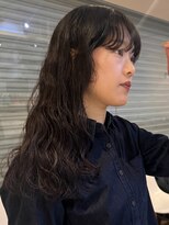 シベルバレー 横浜(sibell)&nbsp;ミディアムパーマヘアレイヤーパーマコテ巻きパーマロングパーマ