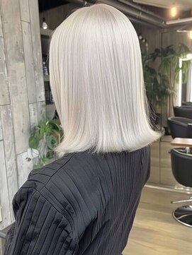 ネハス 名古屋栄店(nehus.) ブリーチ/クラゲヘアー/小顔に見せるヘア/ココアベージュ