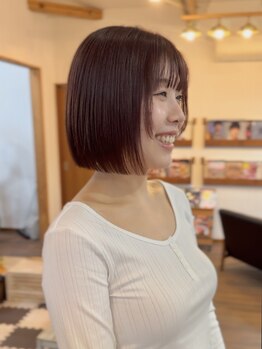 チェリーコークガーデン(CHERRYCOKEGARDEN)の写真/サロン帰りだけじゃない。家でも扱いやすい髪へ