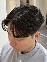 ナム 錦糸町(NAM)&nbsp;MEN’S/リバースセンターパート/ニュアンスパーマ/錦糸町