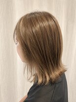 ココカラヘアー ニコ(cococara hair nico) インナーカラー/透明感ベージュ/ミルクティー