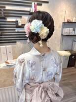 ノエ(Noe)&nbsp;浴衣着付け×サイドお団子ヘア