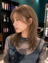 デビュー バイ アミ 北中城(debut by A.M.I) ダークパープル/ナチュラルショート/ミルクブラウン/夏/北中城