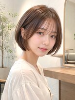 ノイ(neu) ショートボブ/丸みボブ/ボブ/デザインカット/似合わせ/透明感