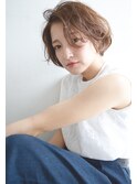 無造作カジュアルショートボブ
