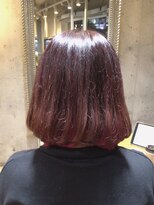 サロンドミルク 原宿(salon de MiLK)&nbsp;インナーカラー×チェリーピンク