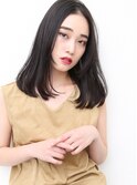 ワンレン×ストレート