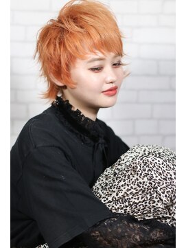 ヘアメイク アヴァロン 橋本店(HAIR MAKE Avalon) 【Avalon橋本】オレンジカラー［橋本/橋本駅/緑区橋本］