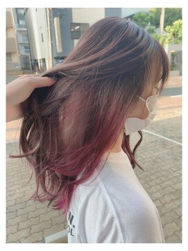 ヘアストーリーゼロ Hair Story ZERO インナーピンク
