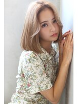 ロゼ 石橋(Rose)&nbsp;【ROSE/石橋】ブリーチオンカラー/ミルキーベージュ/ ayn2