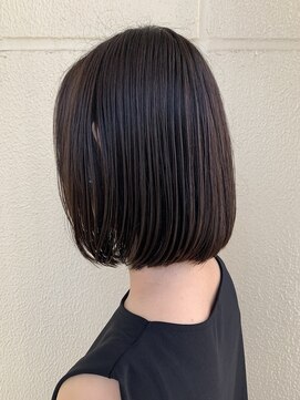 ムード カナザワ(mood kanazawa) ナチュラル前下がりボブ