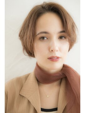 ミエル ヘア 新宿(miel hair) 〈mielhair新宿〉ハンサム大人ショート