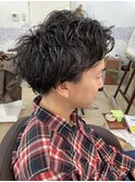 髪物語×メンズパーマ