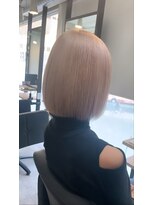 ラフ 難波店(LAFF)&nbsp;#黒髪#ボブルフ#ネビージュ#小顔#ワンレン