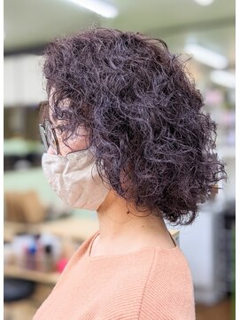 美容室 ヘンリ― いまどき外国人風カーリー