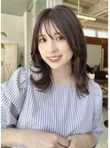 顔まわりレイヤーで小顔美人福岡天神kchiara川野直人