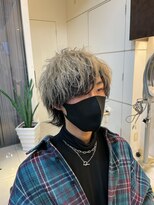 フォルテ 草薙店 【カットで横顔が決まる】ウェーブマッシュウルフ