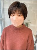 【初めてショートにする方にオススメ♪ナチュラルショートヘア】