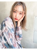 エース (ACE) ACE 横浜 イルミナ透明感カラー×ミルクベージュ