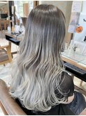 ロンググラデーション☆グレージュ