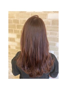 エルサフィロ キタハマ(el zafiro kitahama) 20×30×40代×ツヤカラー×お手入れ簡単ロング×暖色カラー