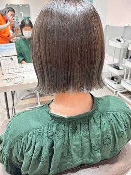 アヴァンス 西宮北口(AVANCE.) ナチュラルにオシャレ！？◎ナチュラル裾カラー×ぷつっとボブ◎