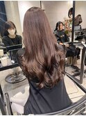 【ARTE表参道/青山】顔まわりレイヤーセミロング×透明感カラー