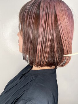 ラウンジ モリオ イケブクロ(Lounge MORIO Ikebukuro) ◎切りっぱなしボブ／アンブレラカラー◎