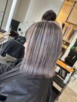 ラフ 難波店(LAFF)&nbsp;#セミディ#シアカラー#ショートヘアー#姫カット#ダークアッシュ