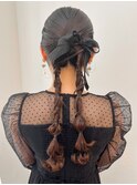 ダウンスタイルヘアセット　ATENA成田和樹