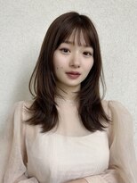 ガーデン オオタカノモリ(garden otakanomori)&nbsp;艶感ブラウンカラー韓国風レイヤー