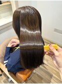 マロングレージュ×髪質改善