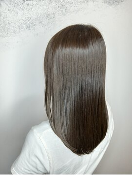 ルフェール ビューティーアンドスパ(REFAIRE beauty&spa) ツヤ髪グレージュカラー