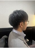 マッシュスタイル/ビジネススタイル/田町/理容室/メンズパーマ/