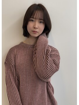 エルガ バイ コバルト(LGA by cobalt) ボブ×ラベンダーブラウン