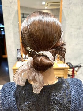 アフィナー(Afinar) お呼ばれまとめ髪/艶髪【横浜/横浜駅】