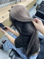 ペレ 渋谷(PELE)&nbsp;イメチェン/ホワイトブロンド/外ハネボブ/美髪/渋谷