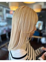 ヘアーコンセプト イロエンピツ(HAIR CONCEPT IROENPITSU) ホワイトブロンドカラー