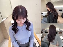 ブリーチなしラベンダー