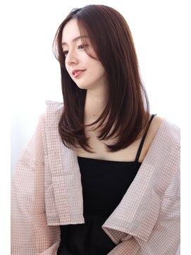 マルシェ(marche) 20代30代40代 内巻きレイヤースタイルうざバング