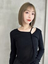 ロンド ジュルード 名古屋(Lond jeloud)&nbsp;ショート ボブ インナーカラー 韓国風5820