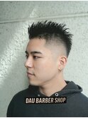 ショート バーバー フェード 短髪 理容室 ボウズ ビジネス