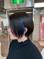 オブヘアージユウガオカ(Of HAIR Jiyugaoka)&nbsp;【ショートボブインナーカラー】
