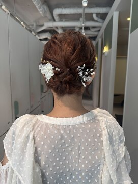 ムーム(Momb) ボブのお呼ばれヘア