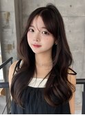 暗髪ナチュラルブラウン