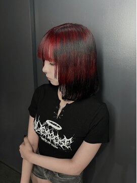 ゲームバイアランスミシー 心斎橋(GAME by Alan Smithee) デザイン／ダブルカラー／ケアブリーチ／エフェクトブリーチ