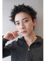 ニコ トウキョウ ロジック(nico TOKYO Logic)&nbsp;刈り上げアップバングスパイキーショートパーマスパイラルパーマ