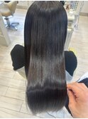 20代30代40代髪質改善トリートメント艶感ストレート透明感ロング