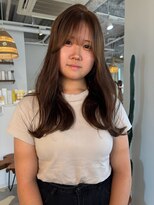 ココルアナ(coco luana)&nbsp;ミルクティーカラー/韓国/レイヤーカット/ダブルカラー